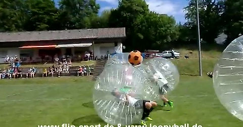 Bubble Soccer Anpfiff